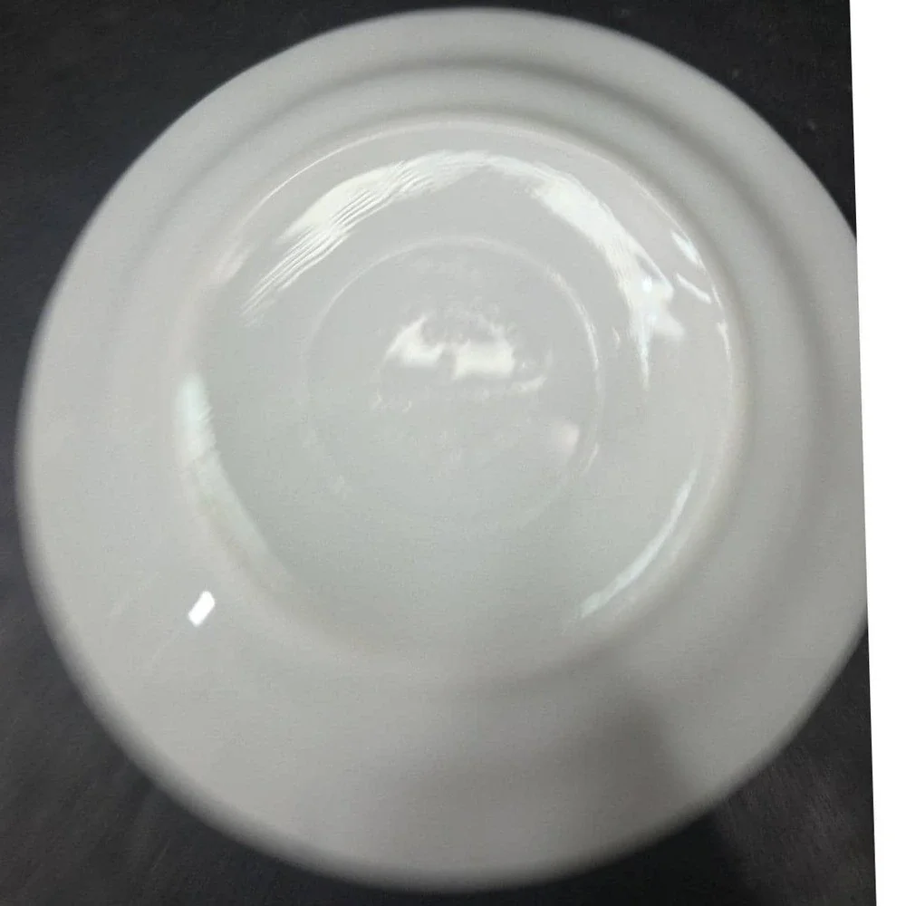 Anchor Hocking Milk Glass Teacup Saucer‎ #947, Copper Filigree Plate, Tableware